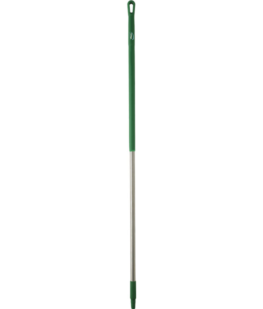 Vikan Ergonomische rvs steel, 150 cm, Groen