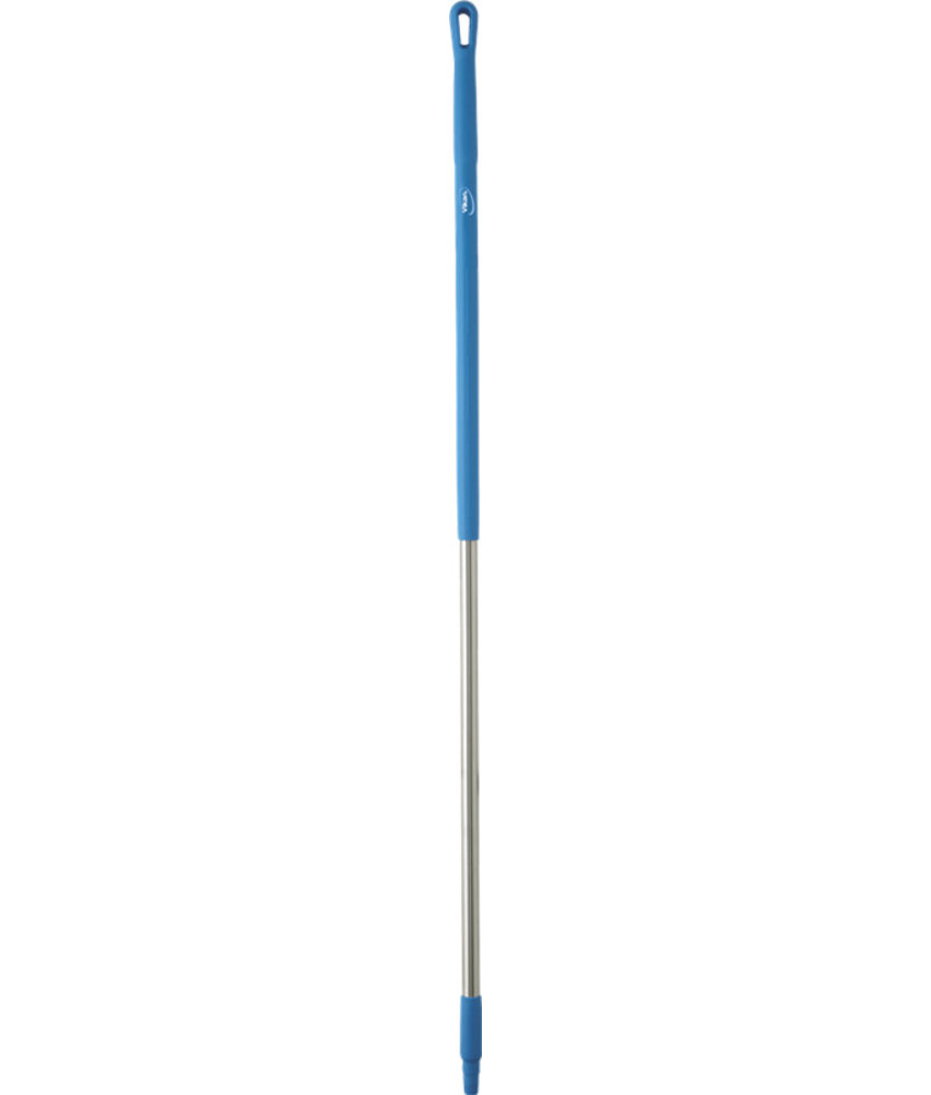 Vikan Ergonomische rvs steel, 150 cm, Blauw