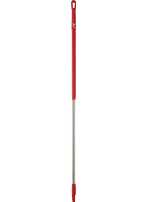 Vikan Ergonomische rvs steel, 150 cm, Rood