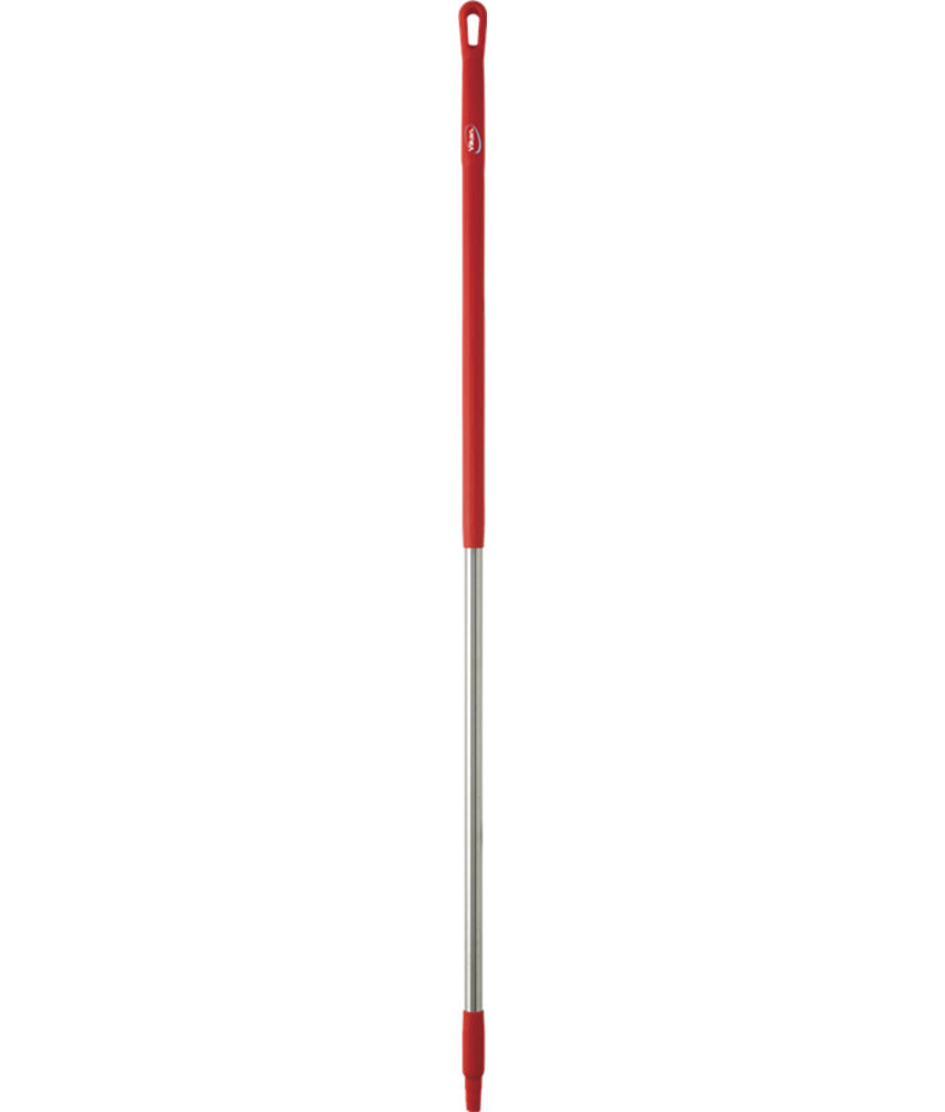 Vikan Ergonomische rvs steel, 150 cm, Rood