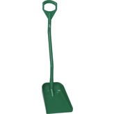 Vikan  ergonomische schop met klein blad, steel 1110 mm, groen,