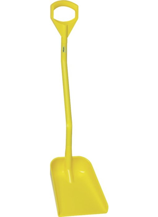 Vikan ergonomische schop met klein blad, geel,