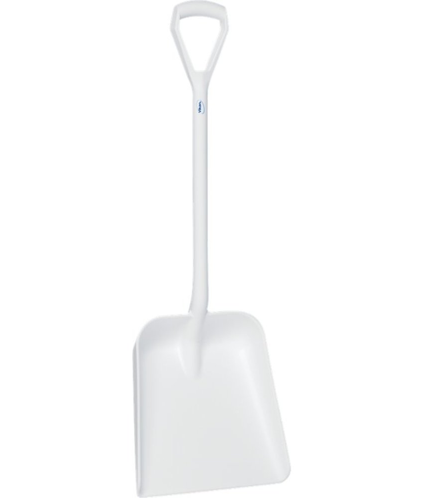 Vikan Lichtgewicht schop D-greep korte steel, Wit