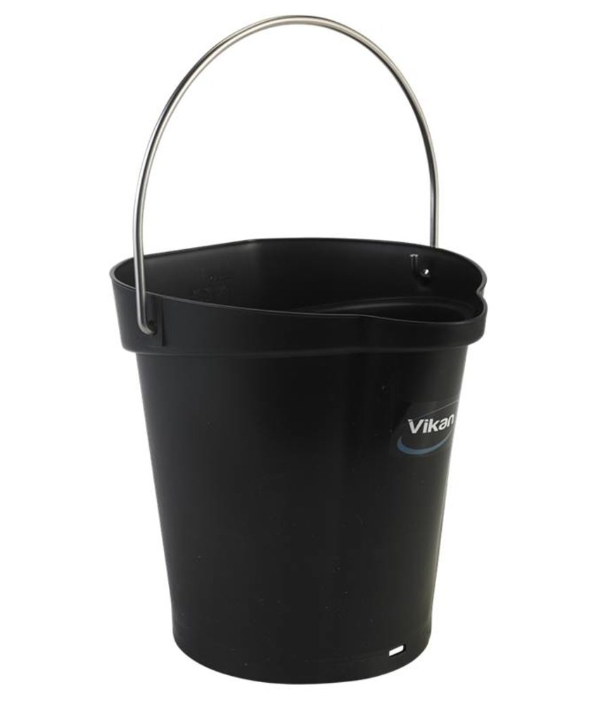 Vikan Emmer 6 liter, Zwart
