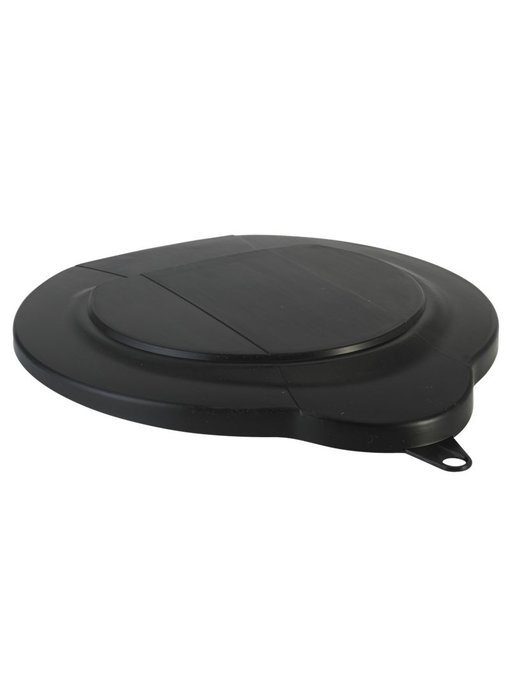 Vikan Emmerdeksel 6 liter, Zwart