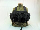 Chest rig Zwart web- tex