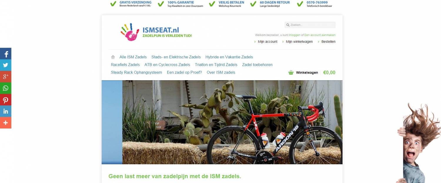 ISMseat.nl is compleet vernieuwd