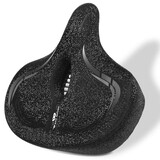 Fietszadel City Elastic Extra breed XXXXL Fietszadel met Gleuf Tegen Zadelpijn Fietszadel City Elastic Extra breed XXXXL Fietszadel met Gleuf Tegen Zadelpijn