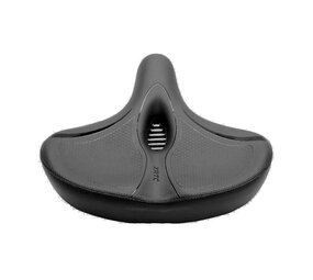 Fietszadel City Checker Extra breed XXXXL Fietszadel met Gleuf Tegen Zadelpijn