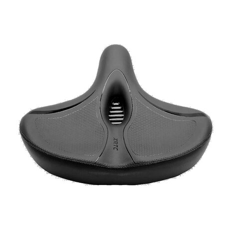 Fietszadel City Checker Extra breed XXXXL Fietszadel met Gleuf Tegen Zadelpijn Fietszadel City Checker Extra breed XXXXL Fietszadel met Gleuf Tegen Zadelpijn