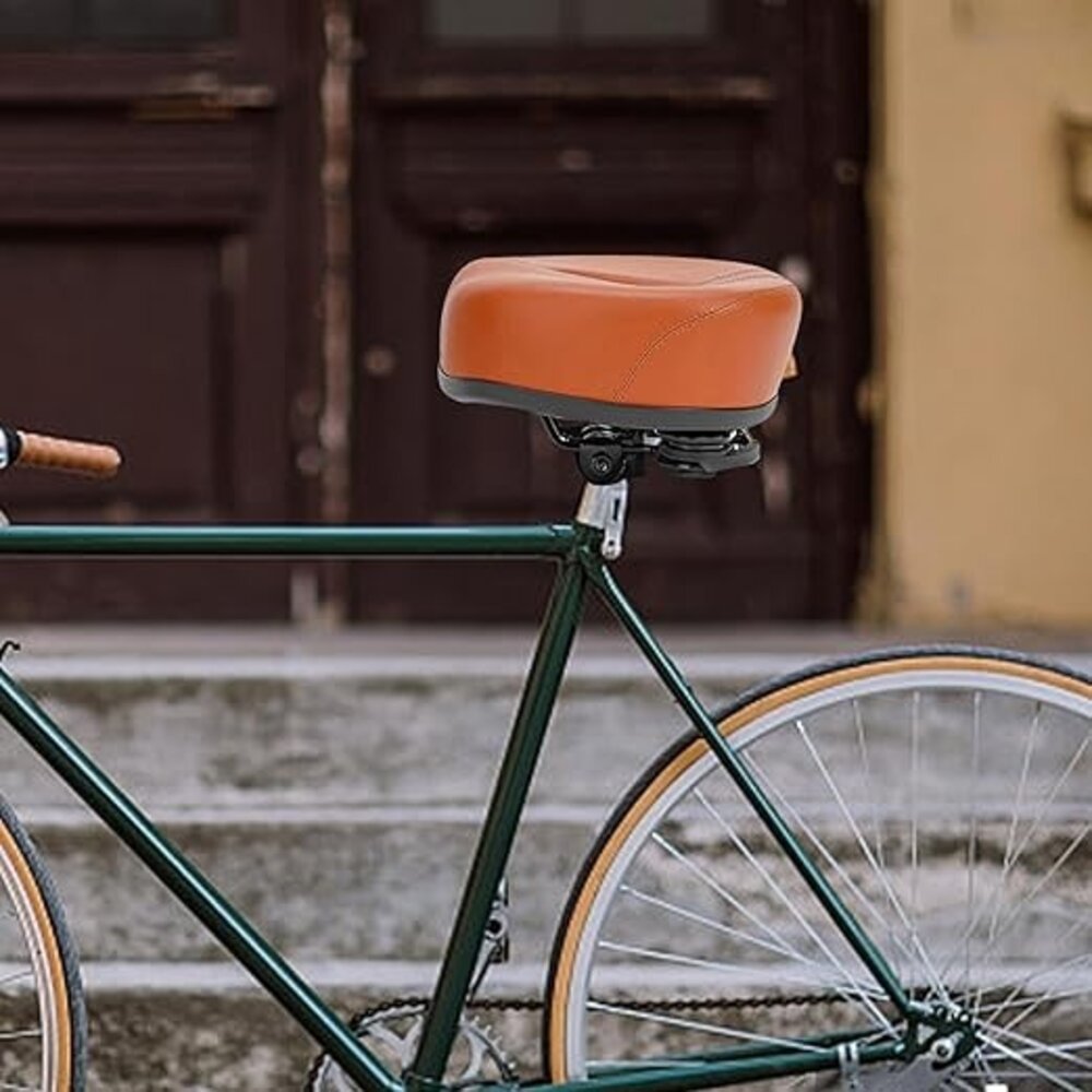 Fietszadel City zonder Neus met extra dikke foam vulling Bruin Fietszadel City zonder Neus met extra dikke foam vulling Bruin