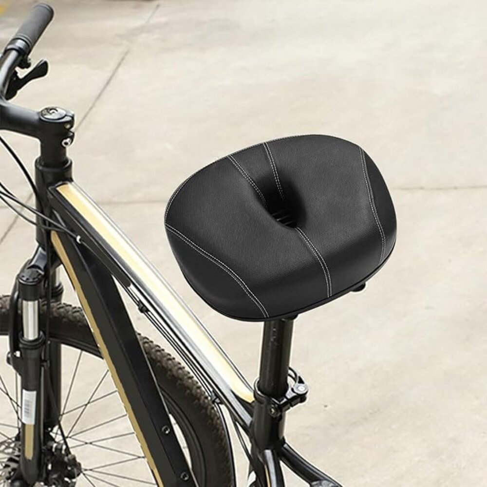 Fietszadel City Zwart zonder Neus met extra dikke foam vulling Zwart Fietszadel City Zwart zonder Neus met extra dikke foam vulling Zwart