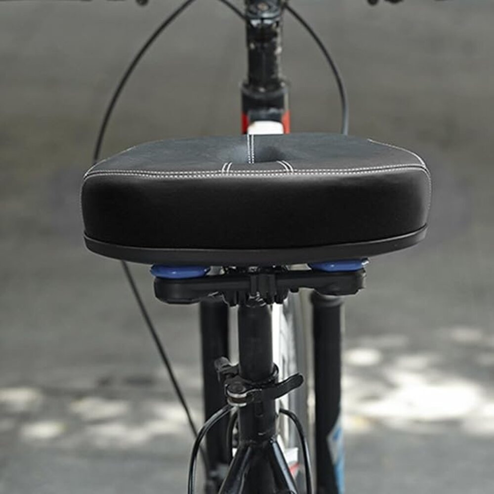 Fietszadel City Zwart zonder Neus met extra dikke foam vulling Zwart Fietszadel City Zwart zonder Neus met extra dikke foam vulling Zwart