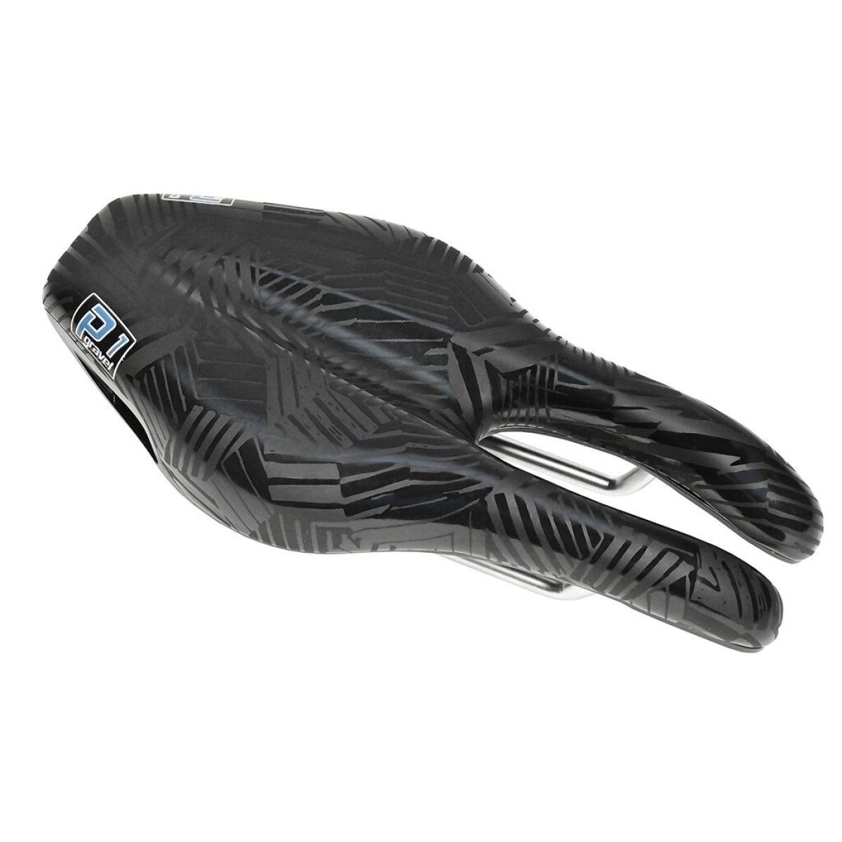 ISM P 1 Gravel Zwart Fietszadel afbeelding