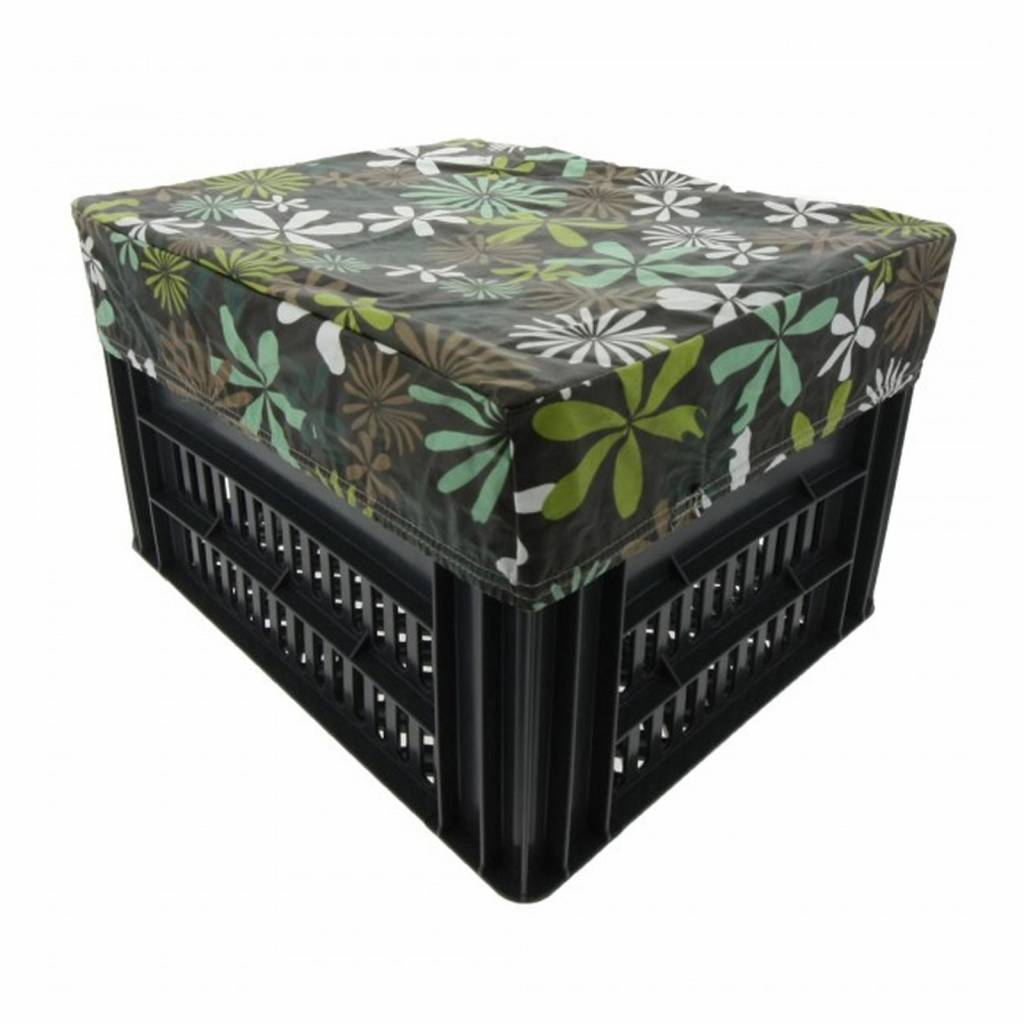 Hooodie Fietskrat Fietsmand Hoes Medium Rising Sun - Fietstas-Winkel