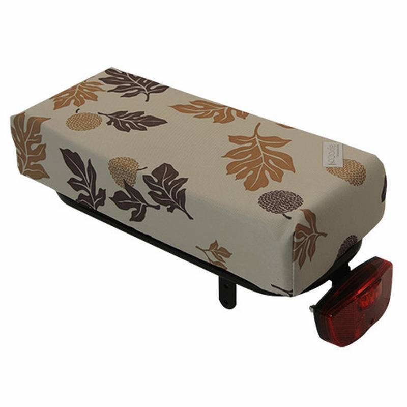 Hooodie Bagagedragerkussen BIG Cushie Autumn Leaves Brown - Fietstas-Winkel