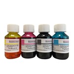 MediaHolland® Pigment/Dye Refill Inkt universeel voor Brother Set 4 kleuren