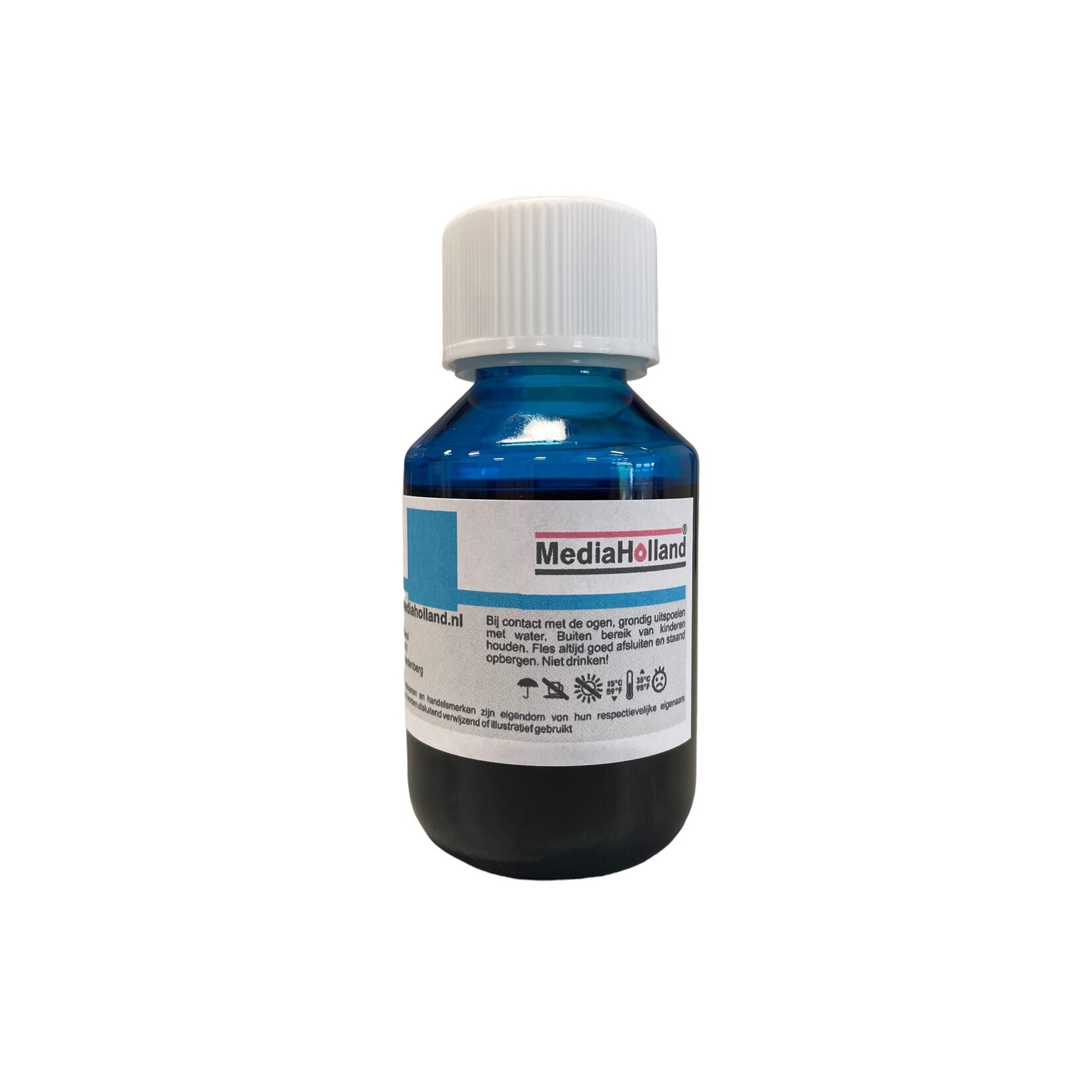 MediaHolland® Cyaan Pigment inkt speciaal voor deLC3217, LC3219, LC3237 en LC3239 inktpatronen van Brother