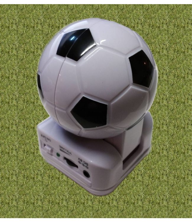 BXL-20SPS100 Actieve luidsprekers in vorm van voetbal met 3,5 mm plug voor pc, tablet, telefoon