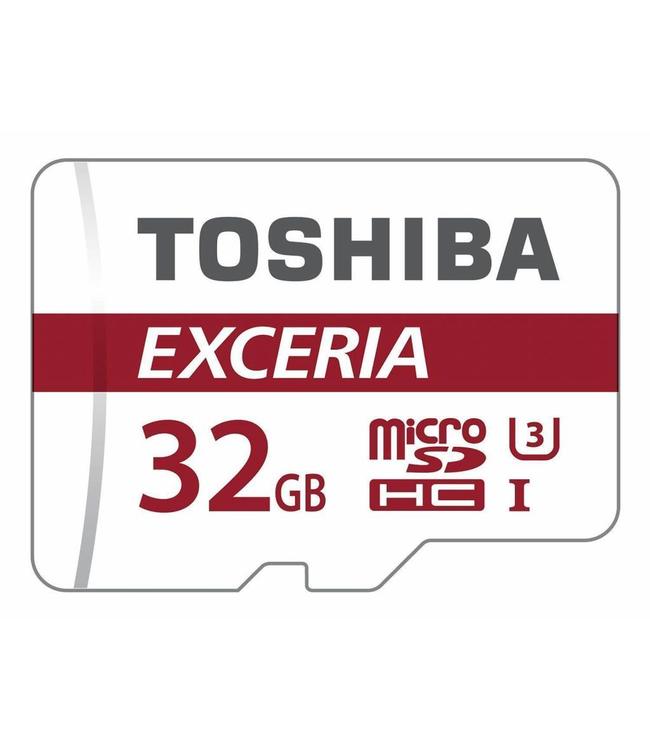 Toshiba 32 GB micro SD kaart voor het opslaan van gegevens, data of muziek