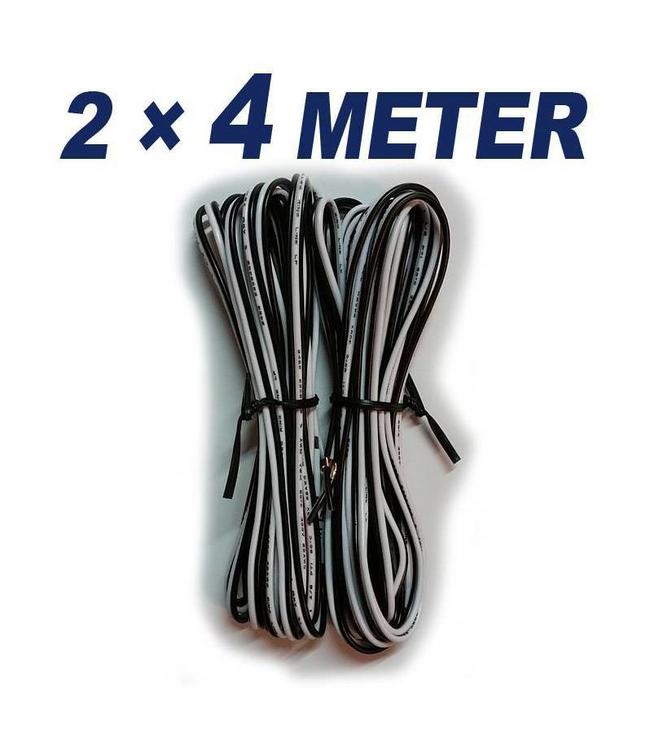 4 METER LUIDSPREKER KABEL (2x)