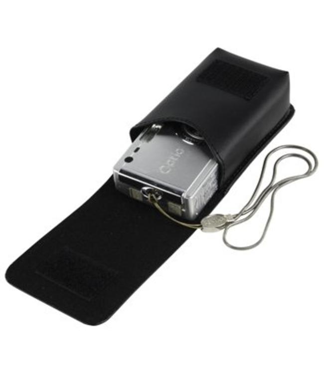 KN-CAMBAG700 Universele fotocamera tas met lederlook, stevig model.