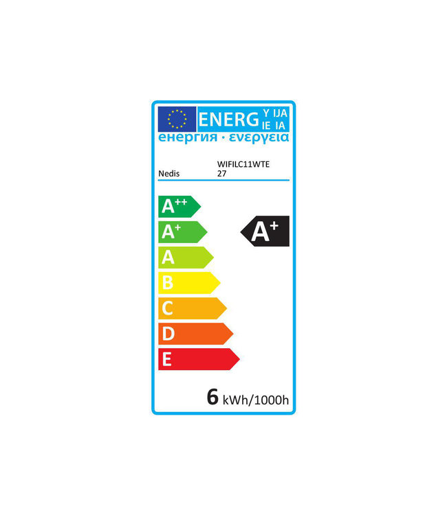 Gekleurde dimbare wifi smart led lamp