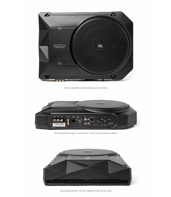 JBL BassPro SL2 underseat autosubwoofer