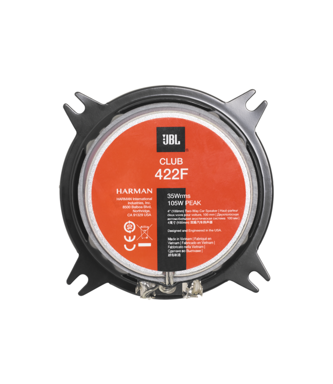 JBL Club 422F autospeakers 10cm