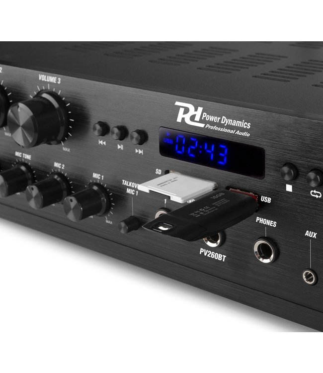 Power Dynamics PV260BT versterker