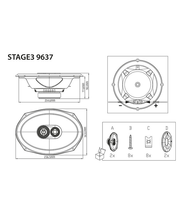 JBL Stage3 9637