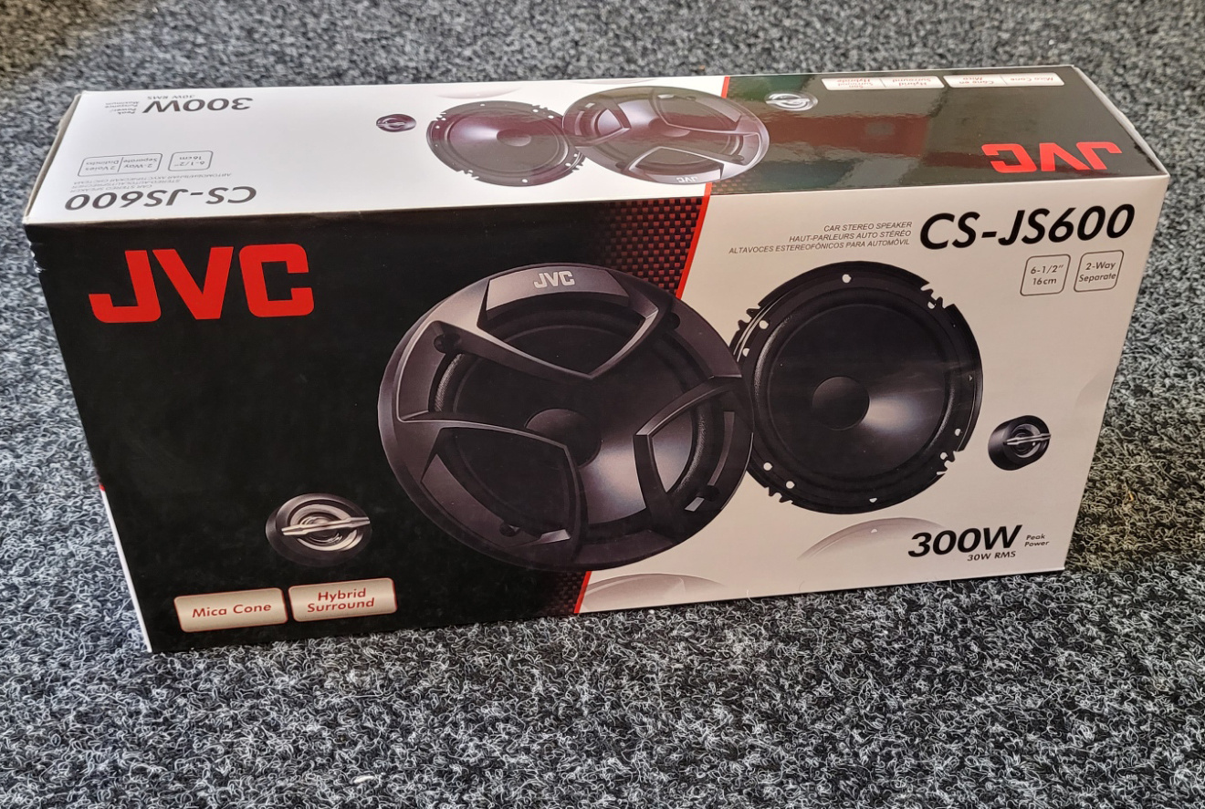 Monsteraudio - JVC CS-JS600 16 cm 2-Wege Komponenten Lautsprecher 160mm  CSJS600 300 Watt