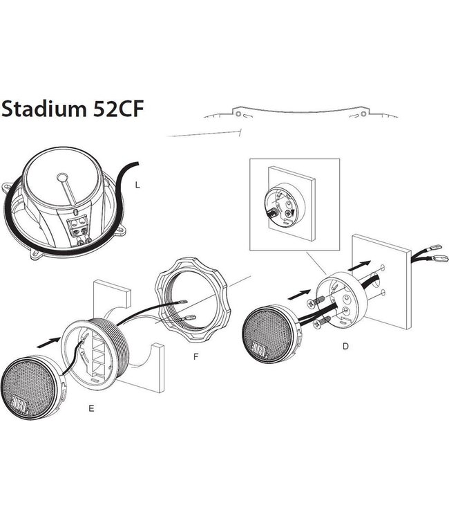 JBL Stadium 52CF composet