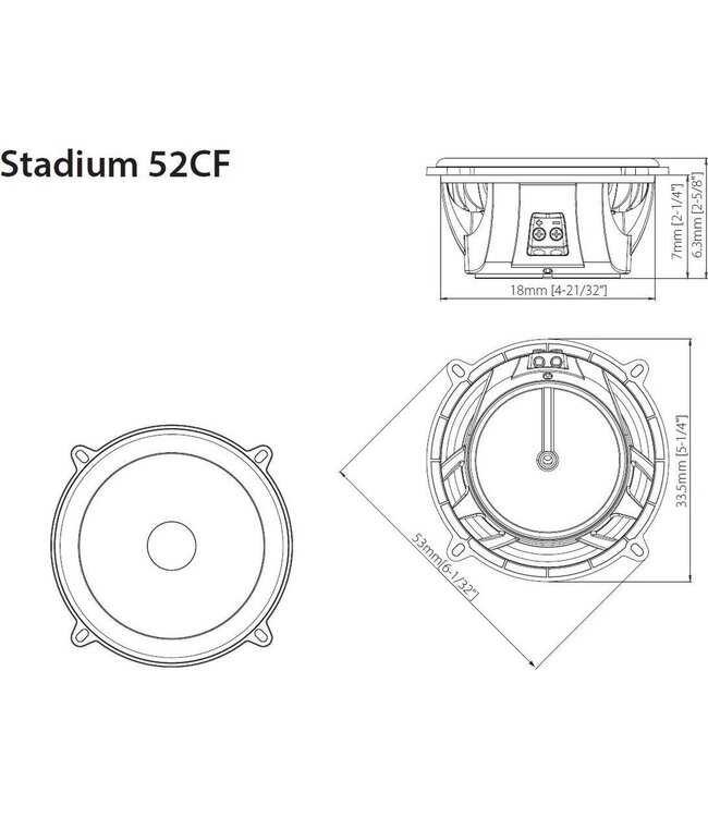 JBL Stadium 52CF composet