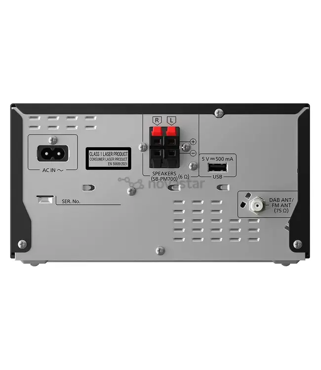 Panasonic SC-PM702EG-K stereoset