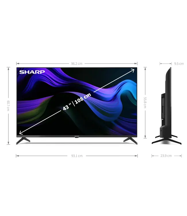 Sharp 43GL4460E Google TV 43inch