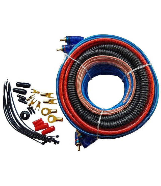 Kabelset Aansluit set / Kabel set voor het aansluiten van auto versterker/booster