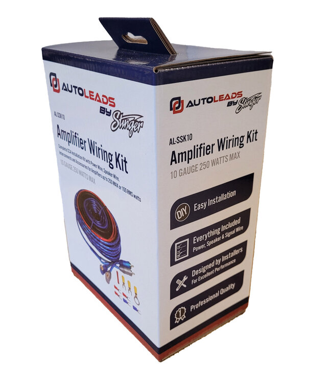 Kabelset Aansluit set / Kabel set voor het aansluiten van auto versterker/booster