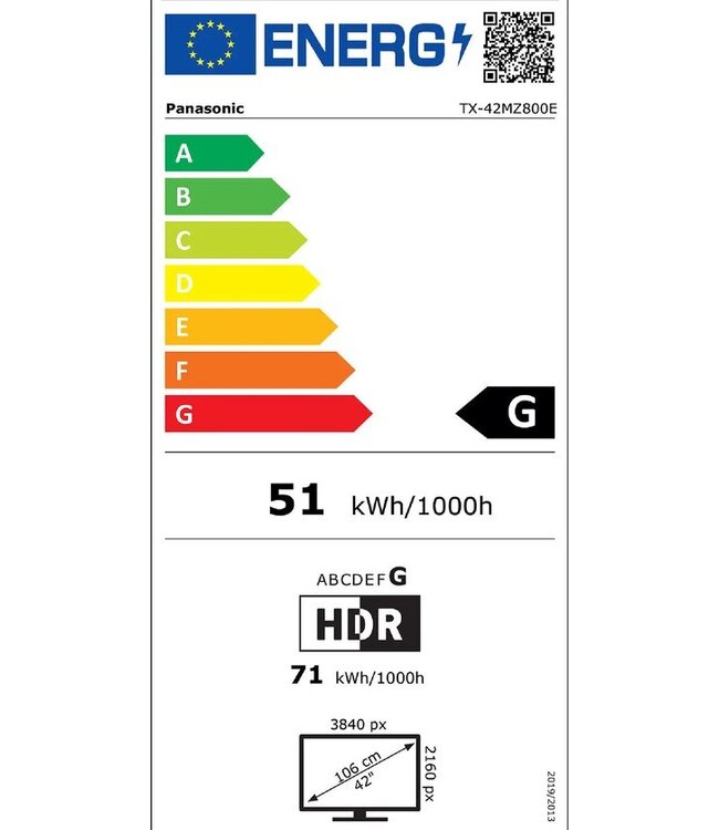 Panasonic TX-42MZ800E OLED TV 42inch
