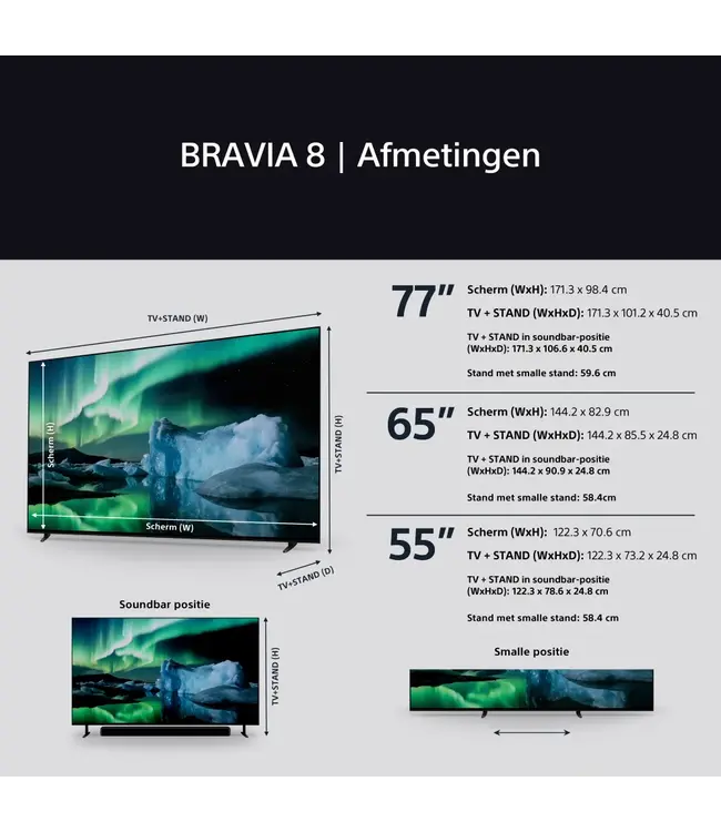 Sony K-65XR84 Oled TV 65inch