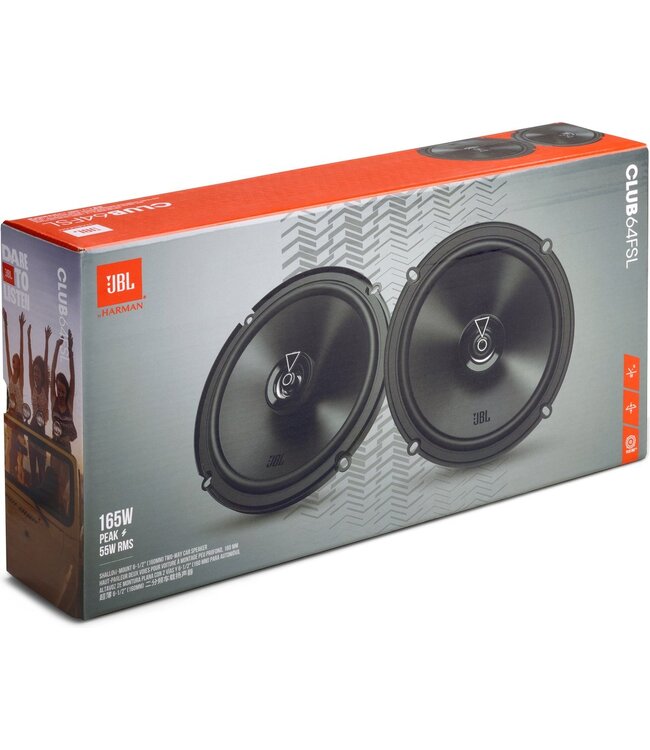 JBL Club 64FSL platte autospeakers 17cm