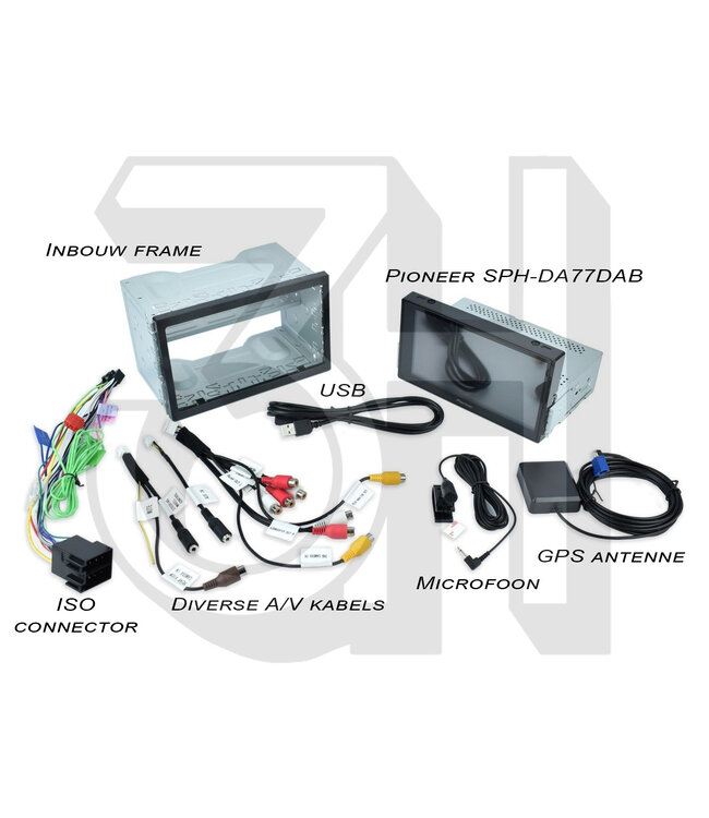 Pioneer SPH-DA77DAB 2-din autoradio