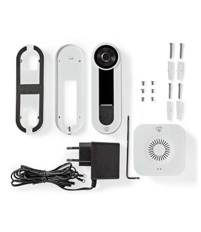 Draadloze videodeurbel met zoemer