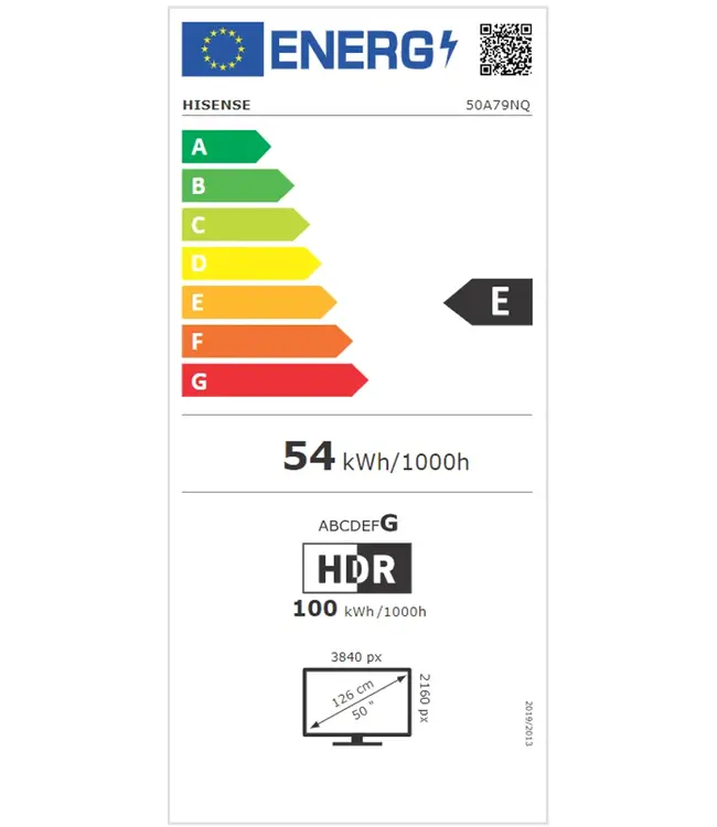 Hisense 50A79NQ Qled TV 50inch