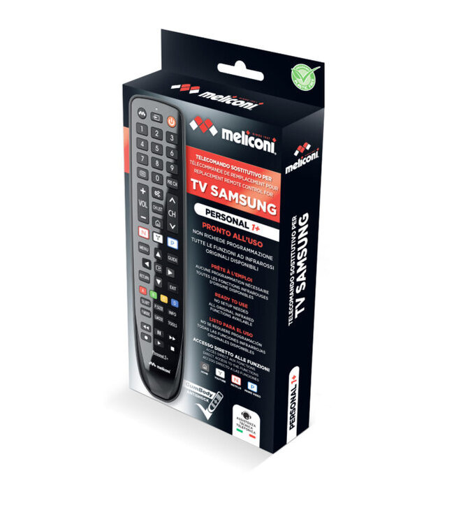 Meliconi  Gumbody Personal 1+ | Samsung afstandsbediening
