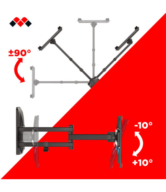 Meliconi SLIMSTYLE PLUS 200 SDR muurbeugel