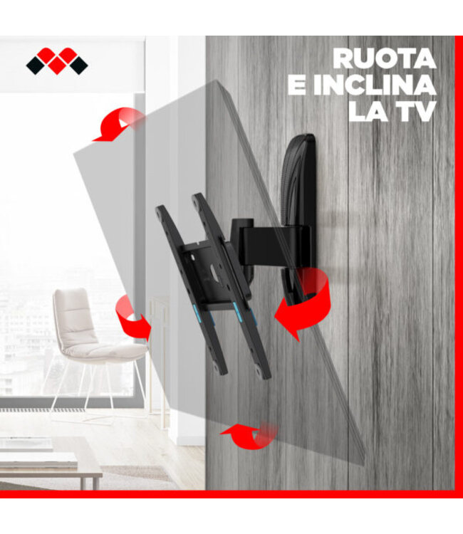 Meliconi SLIMSTYLE PLUS 200 ST muurbeugel