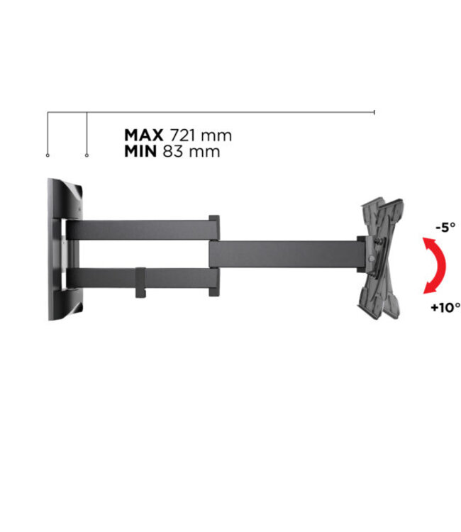 Meliconi OLED SDR muurbeugel
