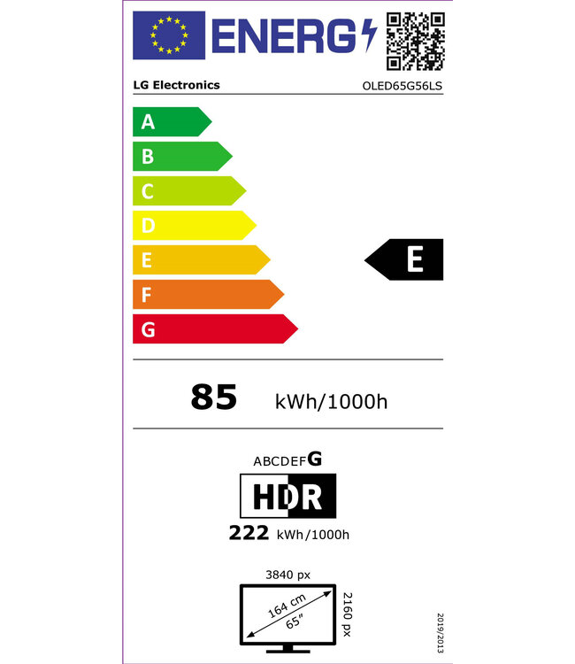 LG OLED65G56LS (2025) OLED TV 65"