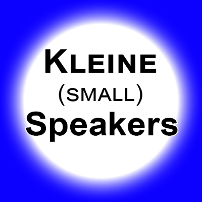 KLEINE LUIDSPREKERS